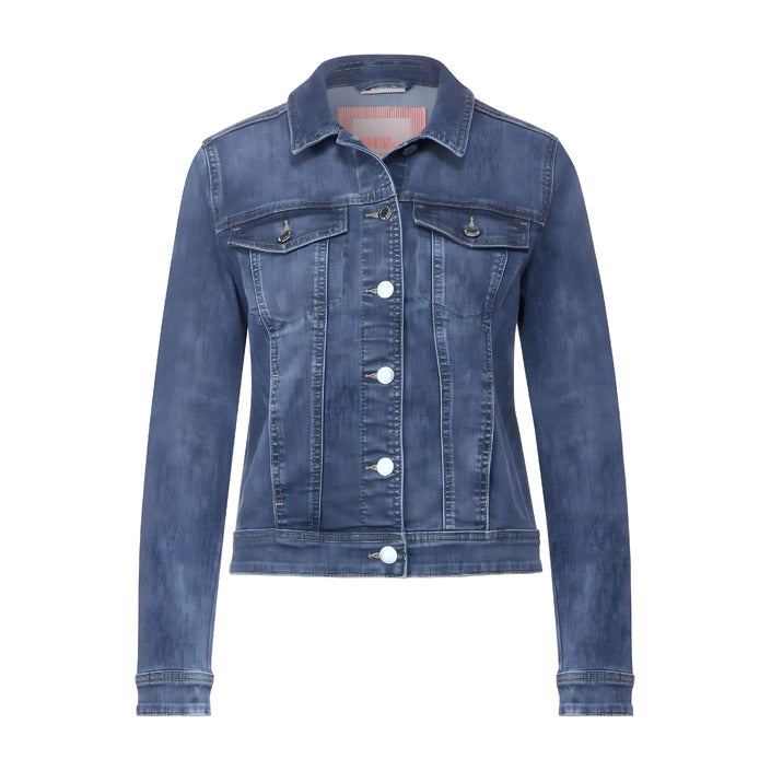 Street One Blauw Denim Jas