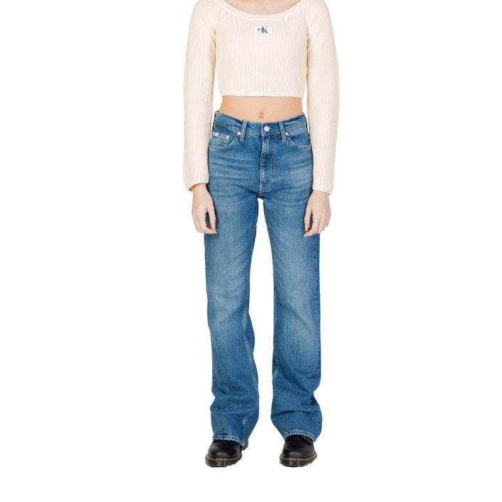 Calvin Klein Jeans Blauw Jeans Dames