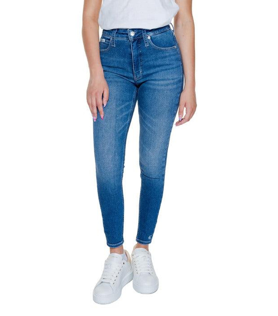 Calvin Klein Jeans Blauw Skinny Jeans Dames