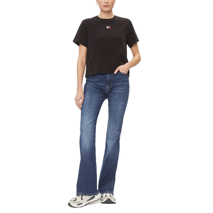 Tommy Hilfiger Zwart T-shirt Dames