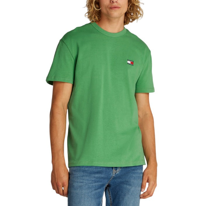 Tommy Hilfiger Jeans Groene Logo T-shirt