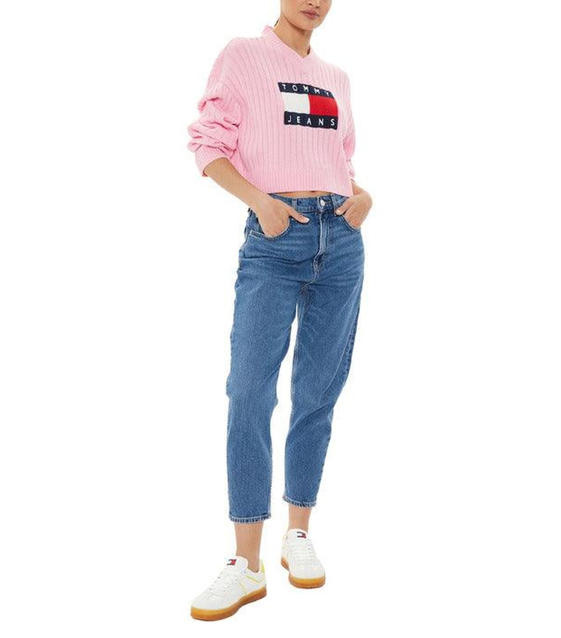 Tommy Hilfiger Roze Trui Dames