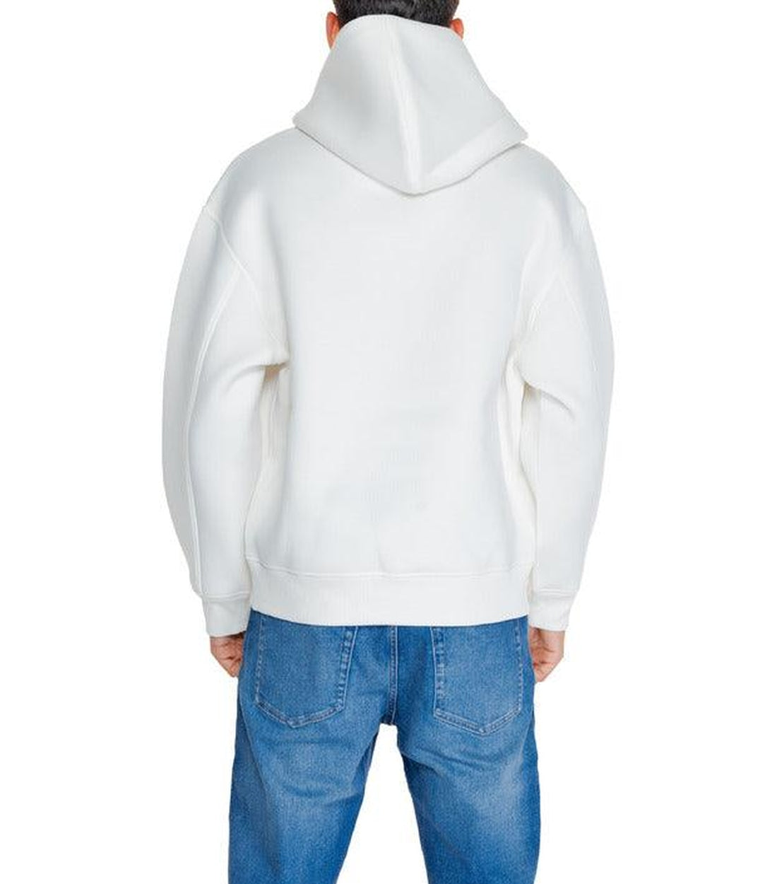 Calvin Klein Jeans Wit Blanc Hoodie