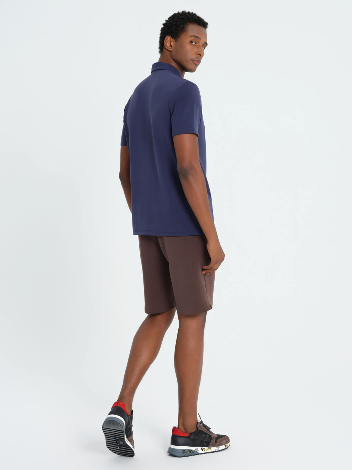 Dadado Bambu Polo Navy