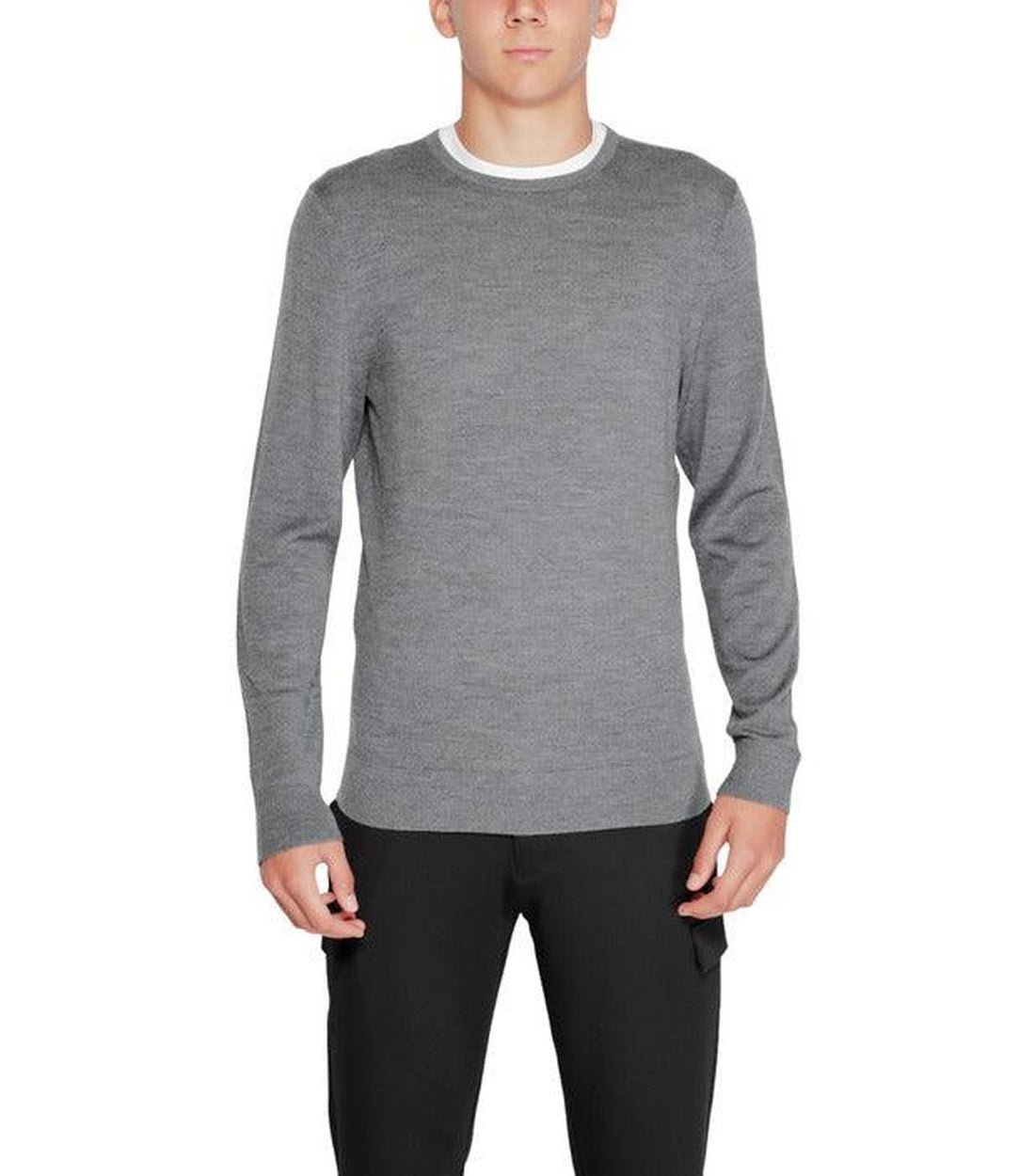 Calvin Klein Grijze Crewneck Trui