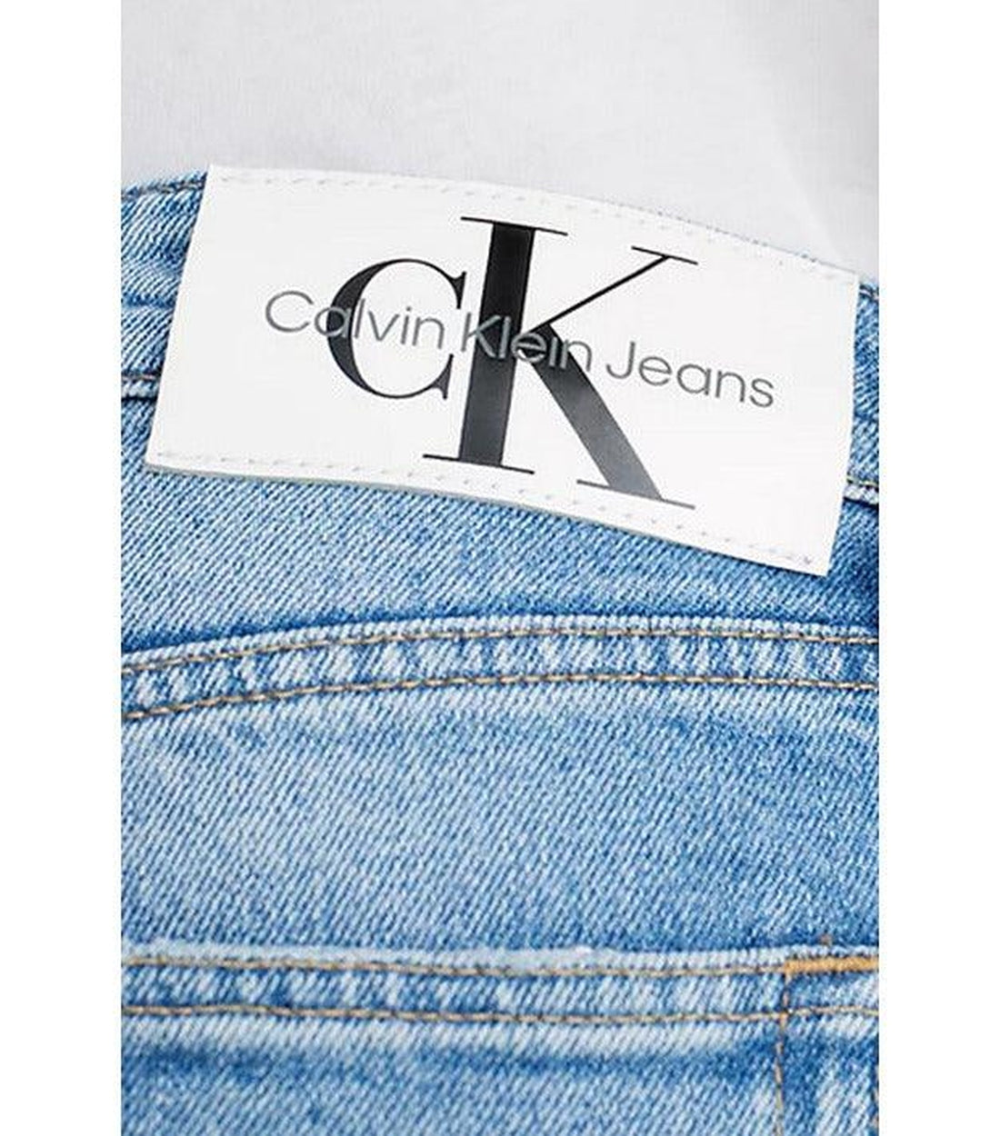 Calvin Klein Jeans Blauw Relaxed Straight Jeans