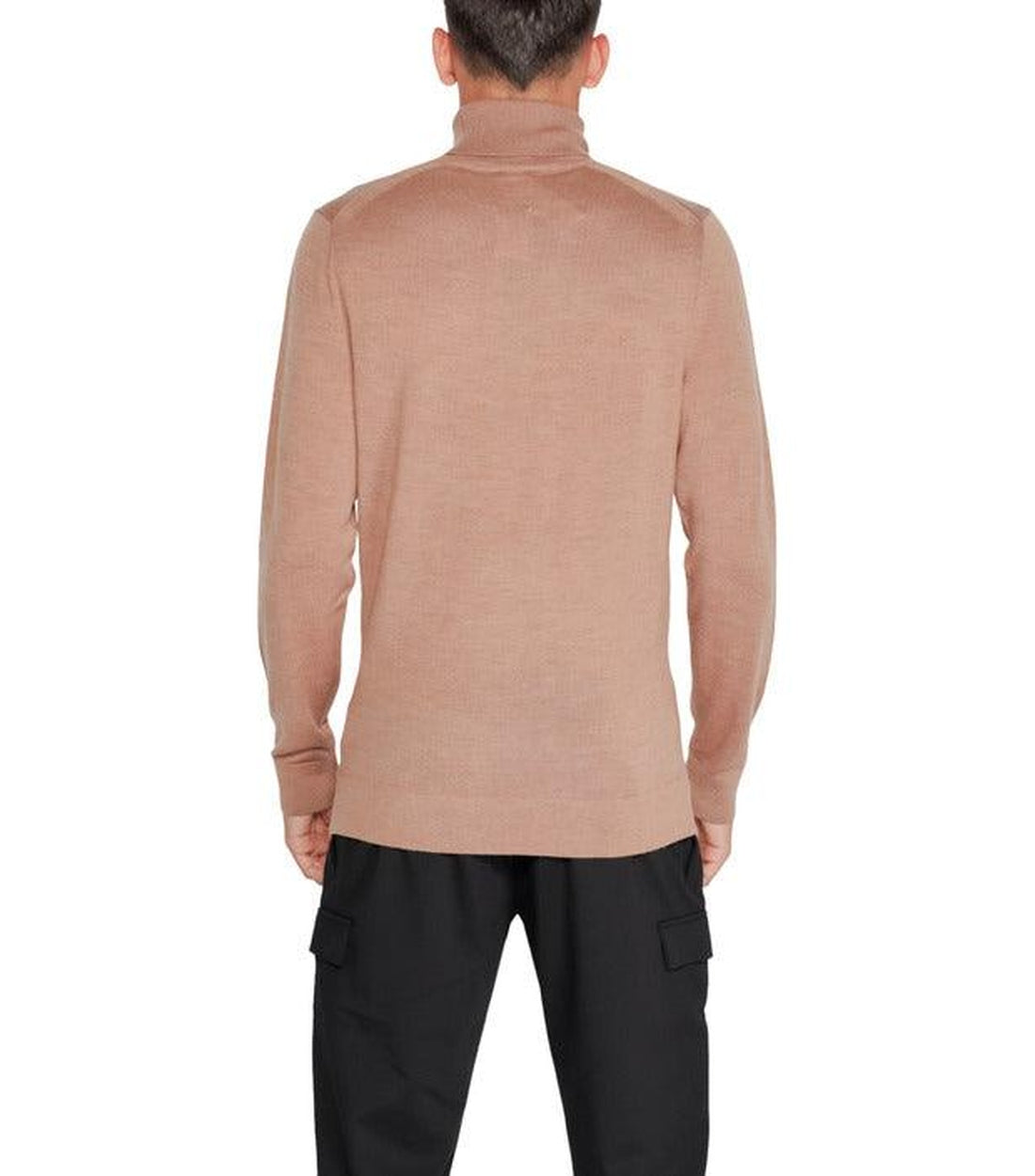 Calvin Klein Coltrui Sweater In Caramel Heather