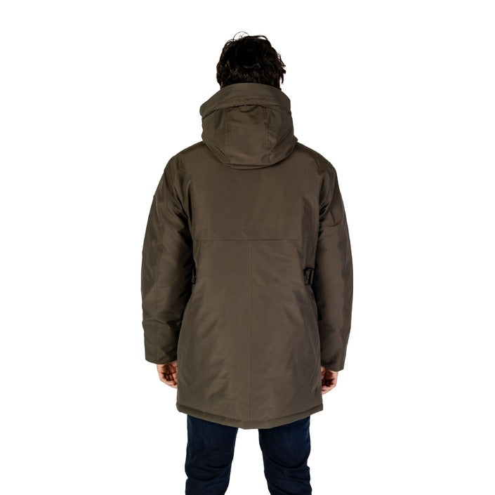 Replay Groen Parka Jas Heren