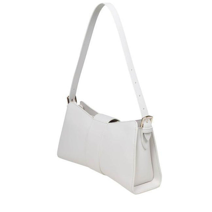 Furla Witte Minimalistische Leren Handtas Dames