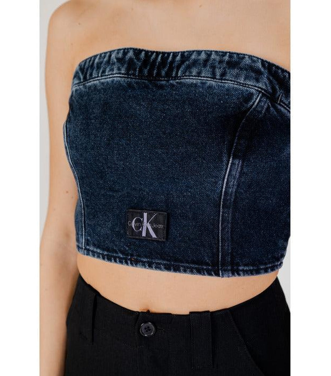 Calvin Klein Jeans Blauw Denim Top Dames