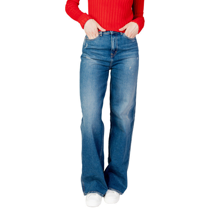 Tommy Hilfiger Jeans Blauw Jas Dames