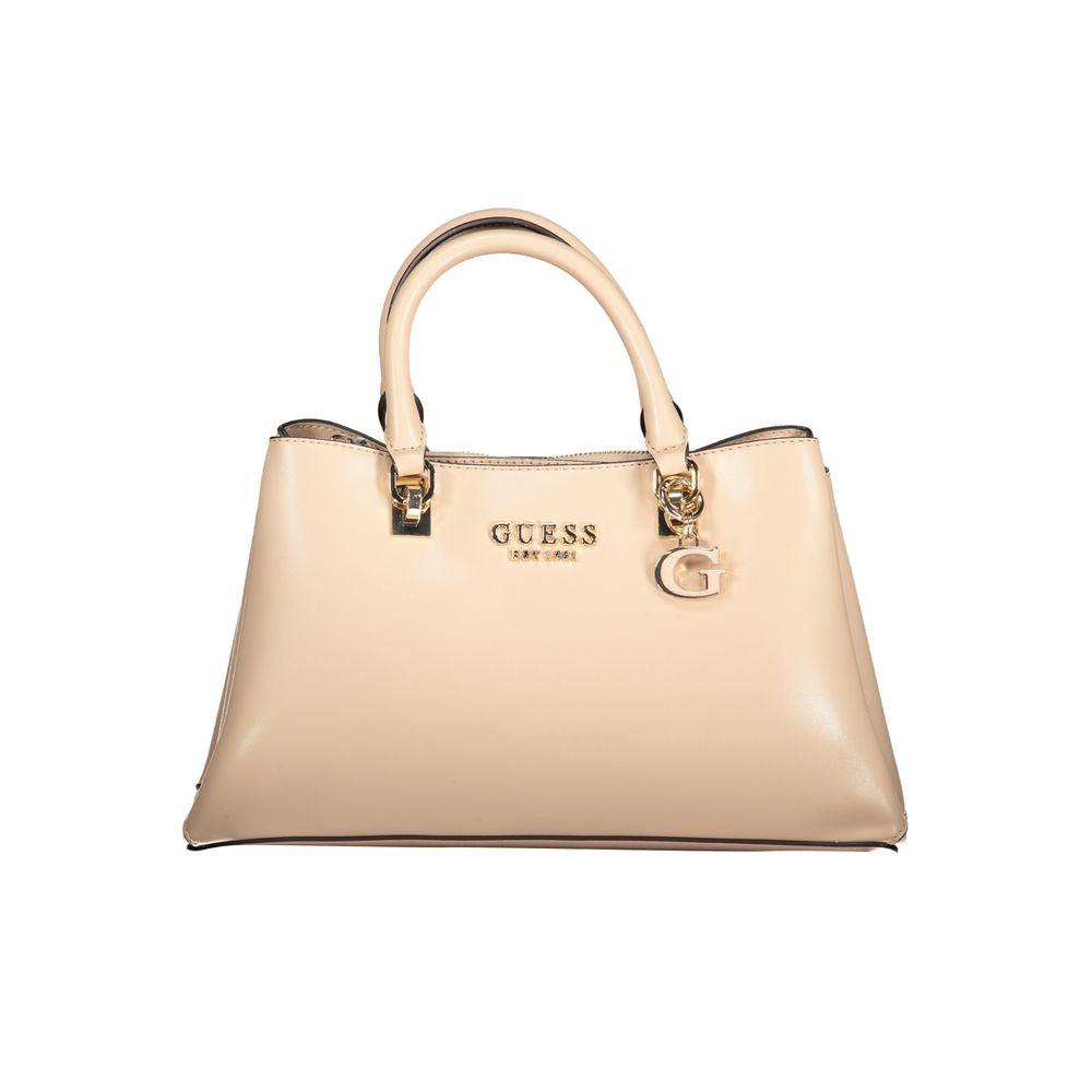 Guess Jeans Eliette Girlfriend Handtas Beige