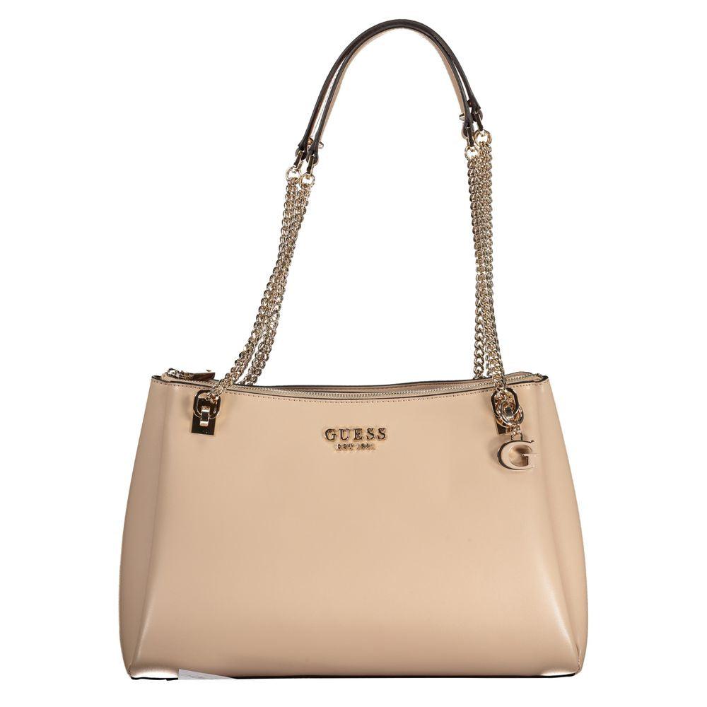 Guess Jeans Eliette Handtas Beige