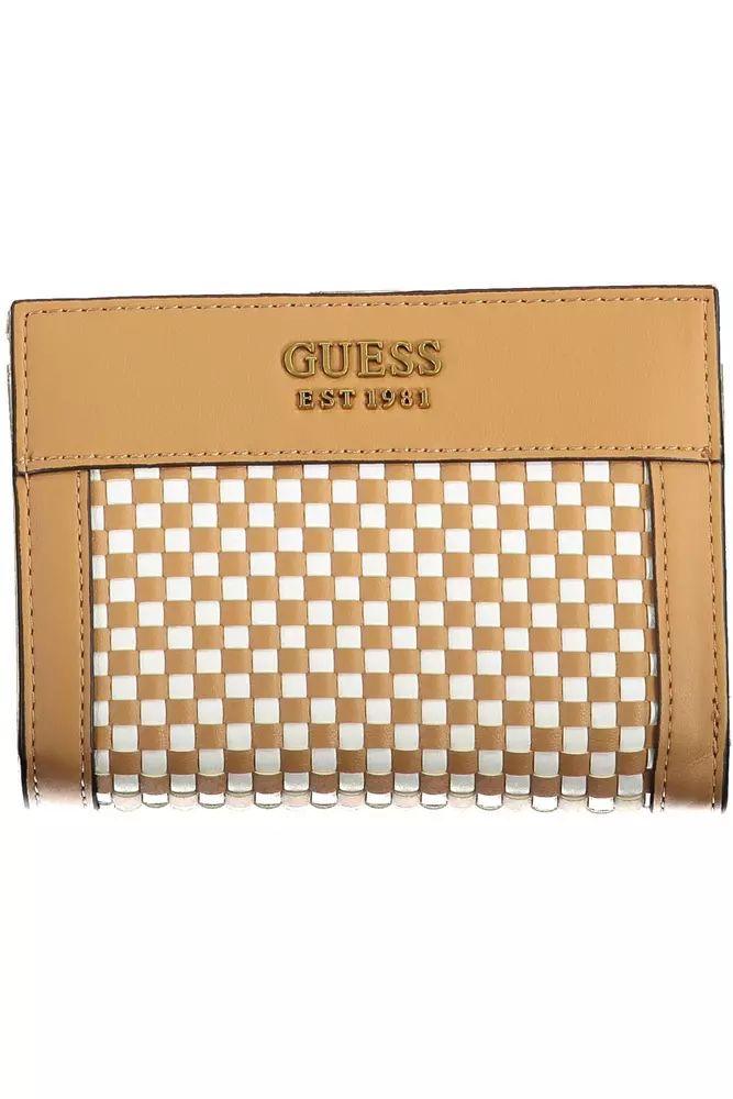 Guess Jeans Elegante Portemonnee Bruin