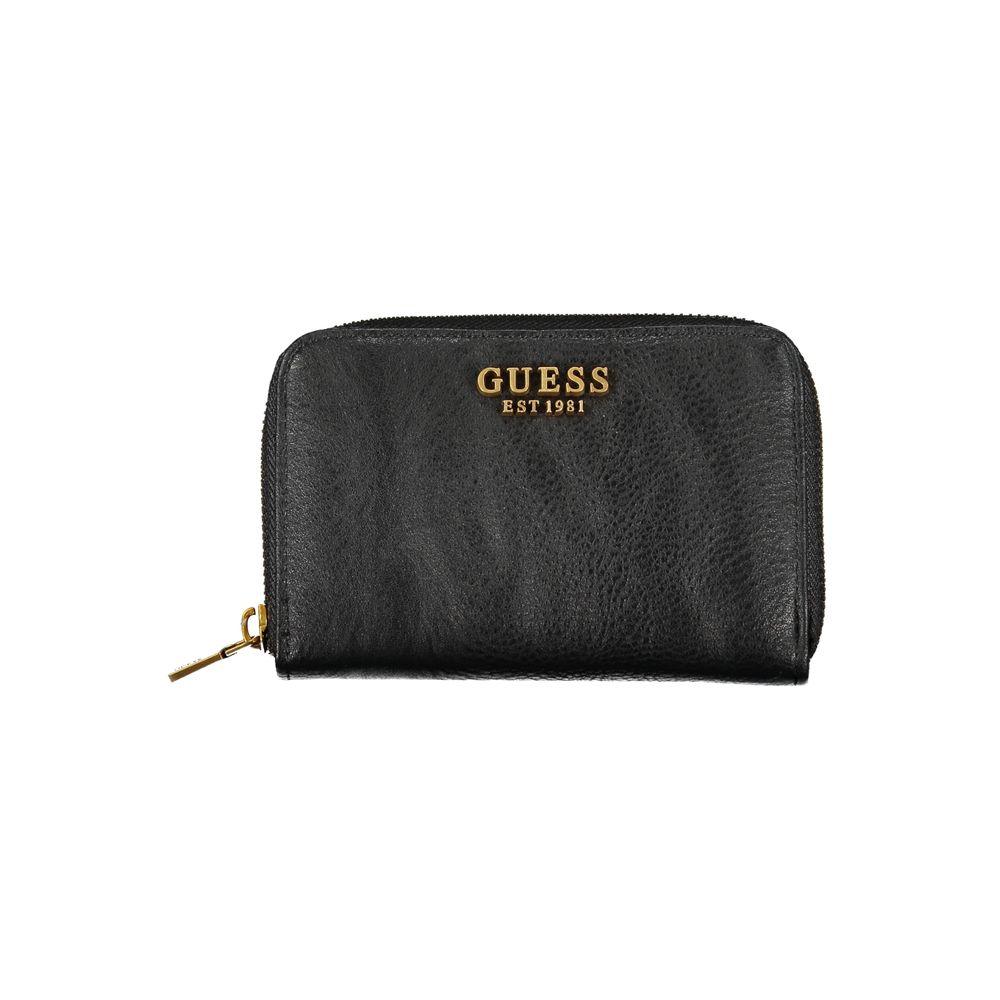 Guess Jeans Elegante Portemonnee Zwart