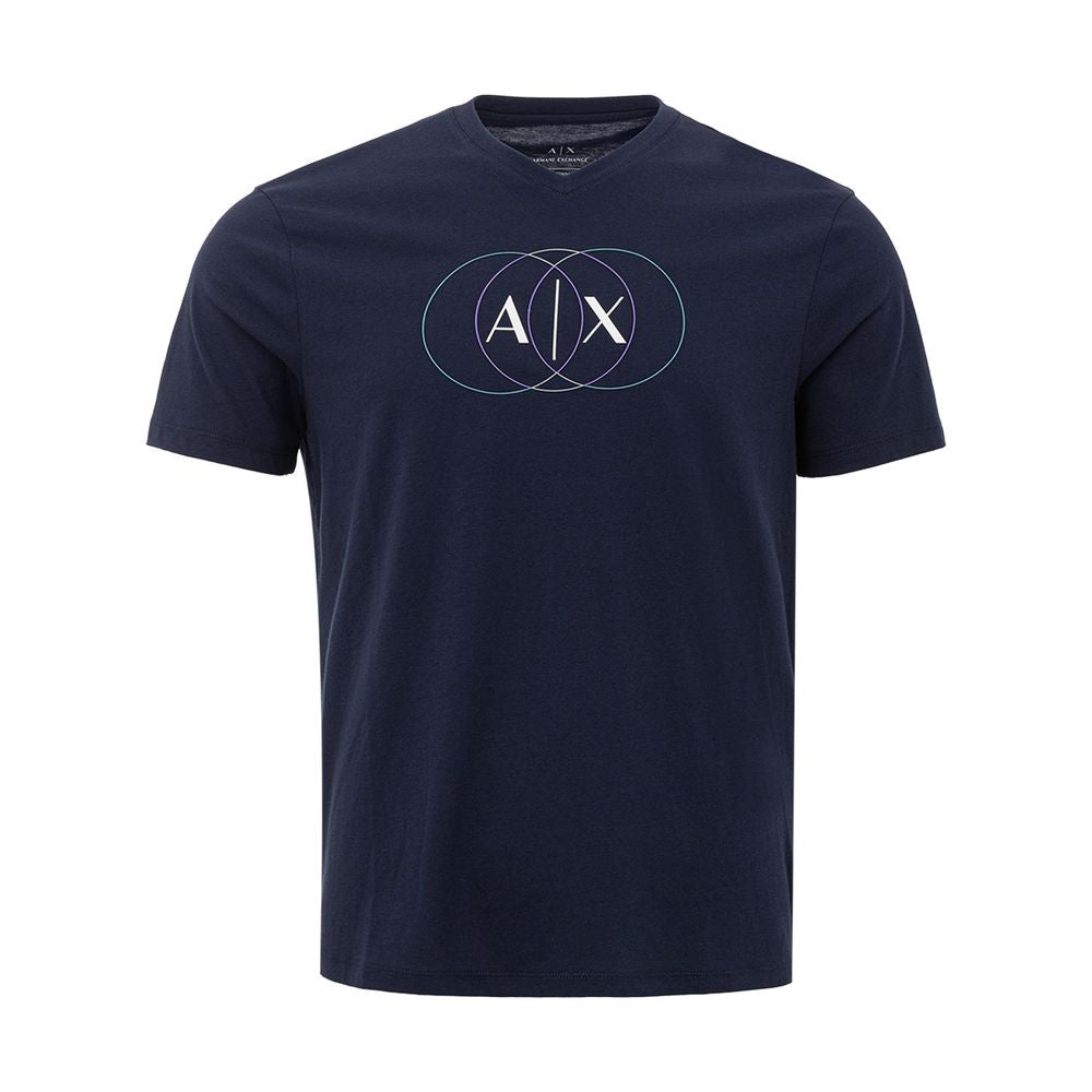 Armani Exchange Blauw T-shirt