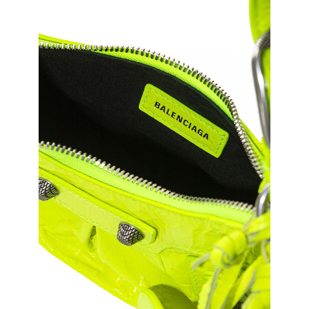 Balenciaga Geel Leren Handtas