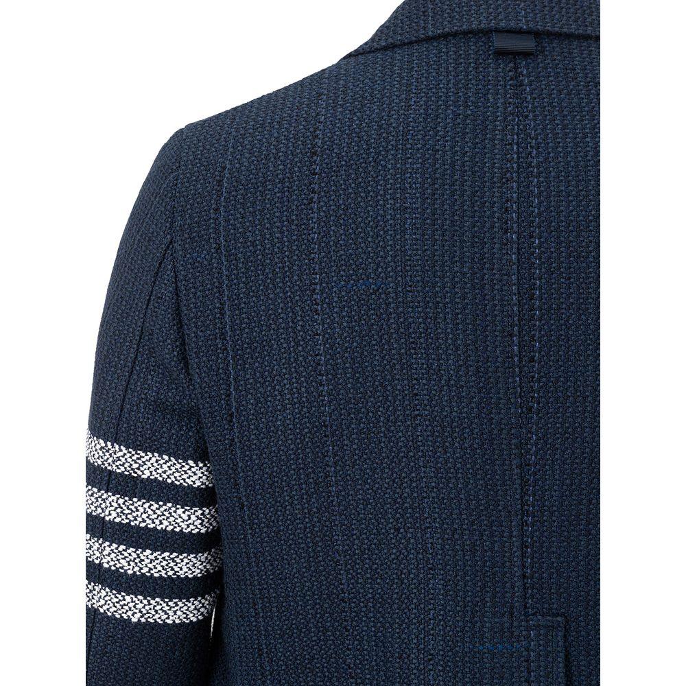 Thom Browne Blauw Jas