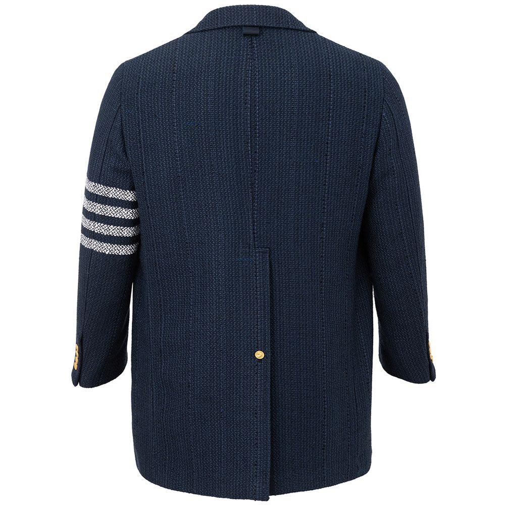 Thom Browne Blauw Jas