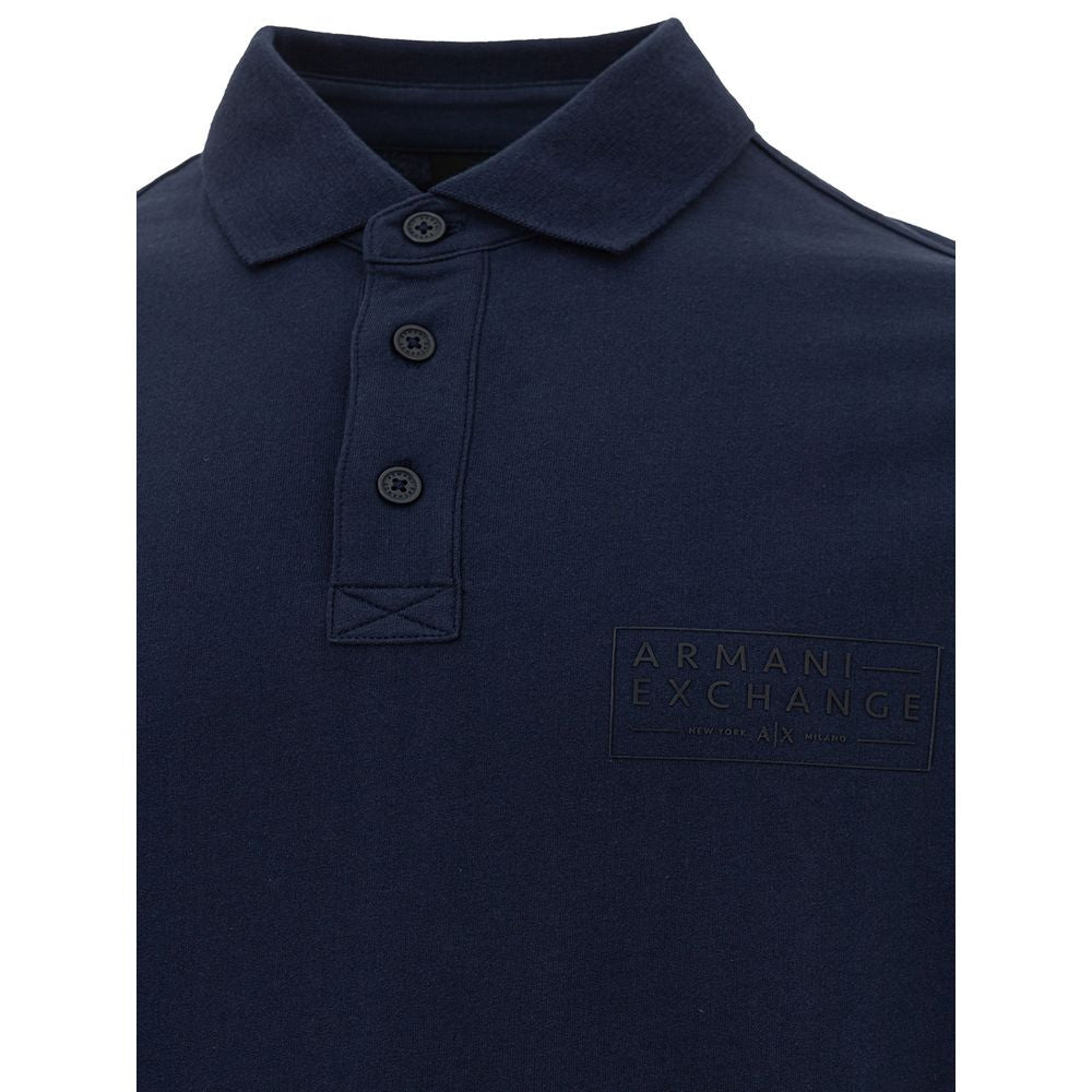 Armani Exchange Blauw Polo