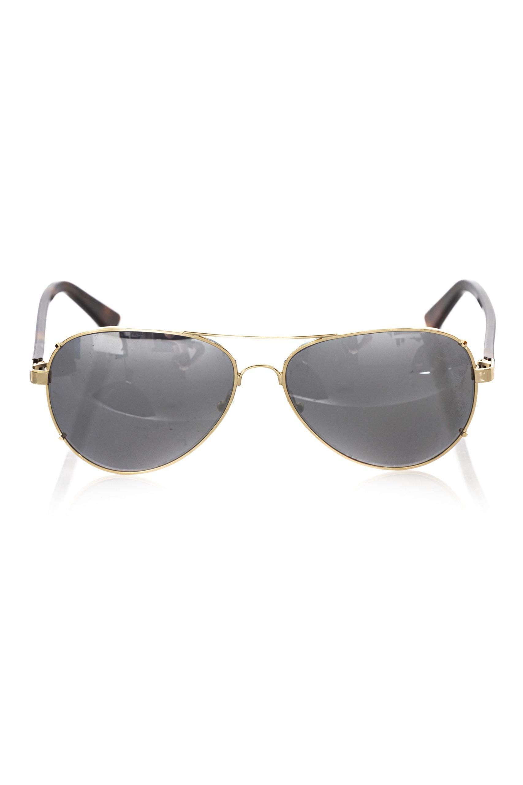 Frankie Morello Aviator Goud Zonnebril