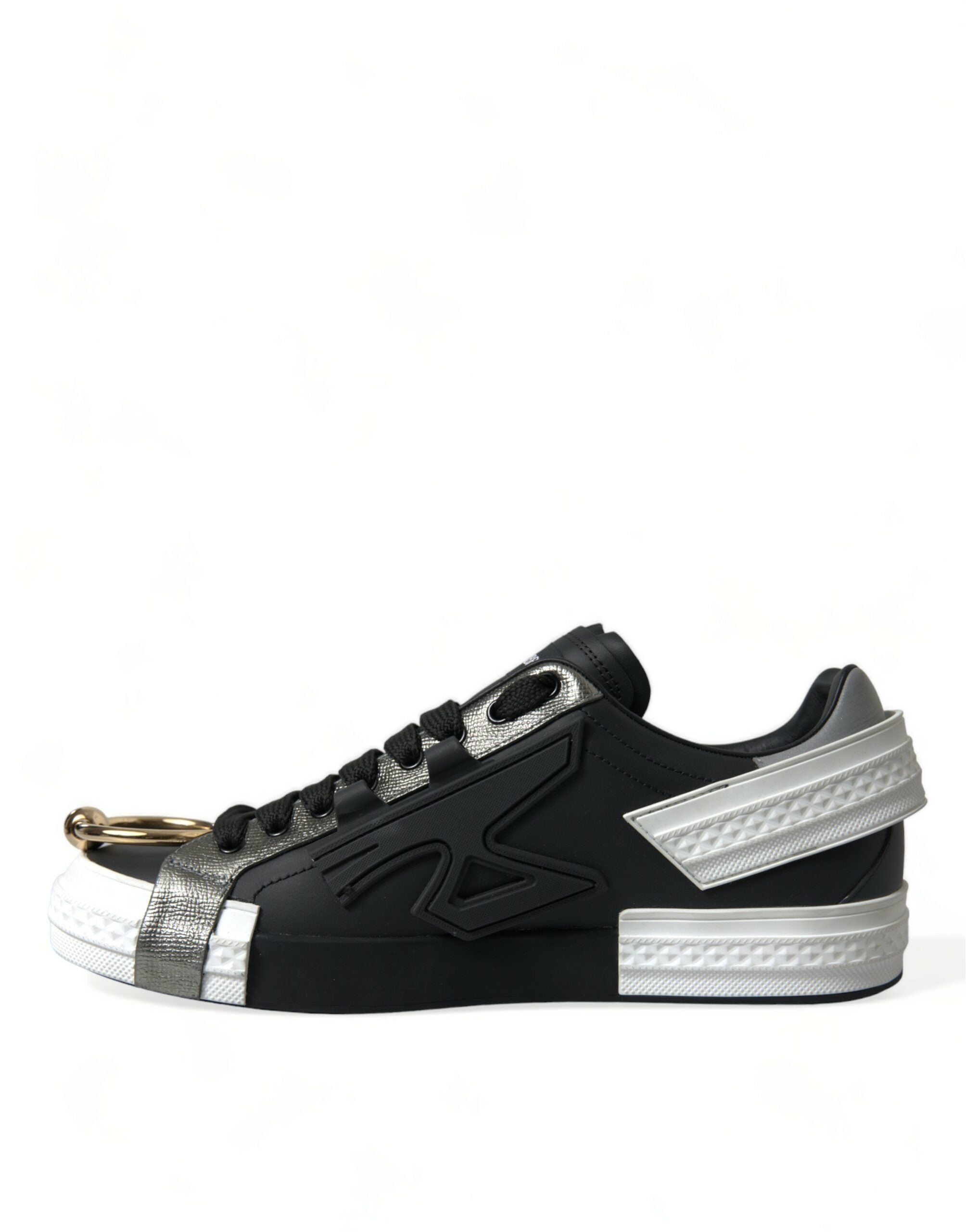 Dolce & Gabbana Zwart Portofino Sneakers