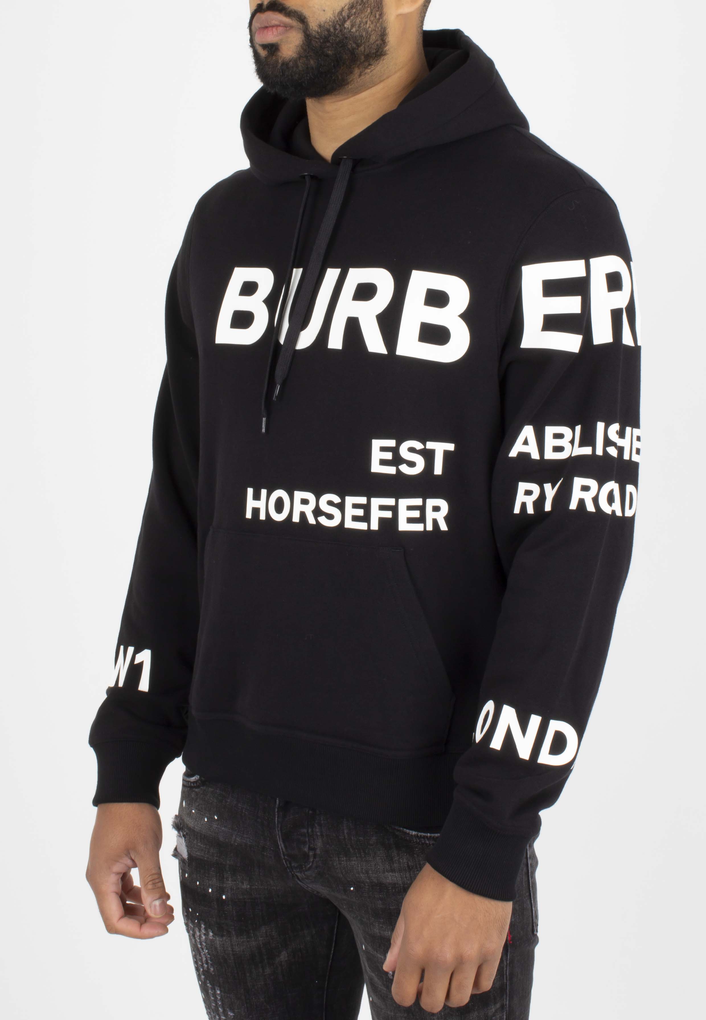 Burberry Zwart Hoodie