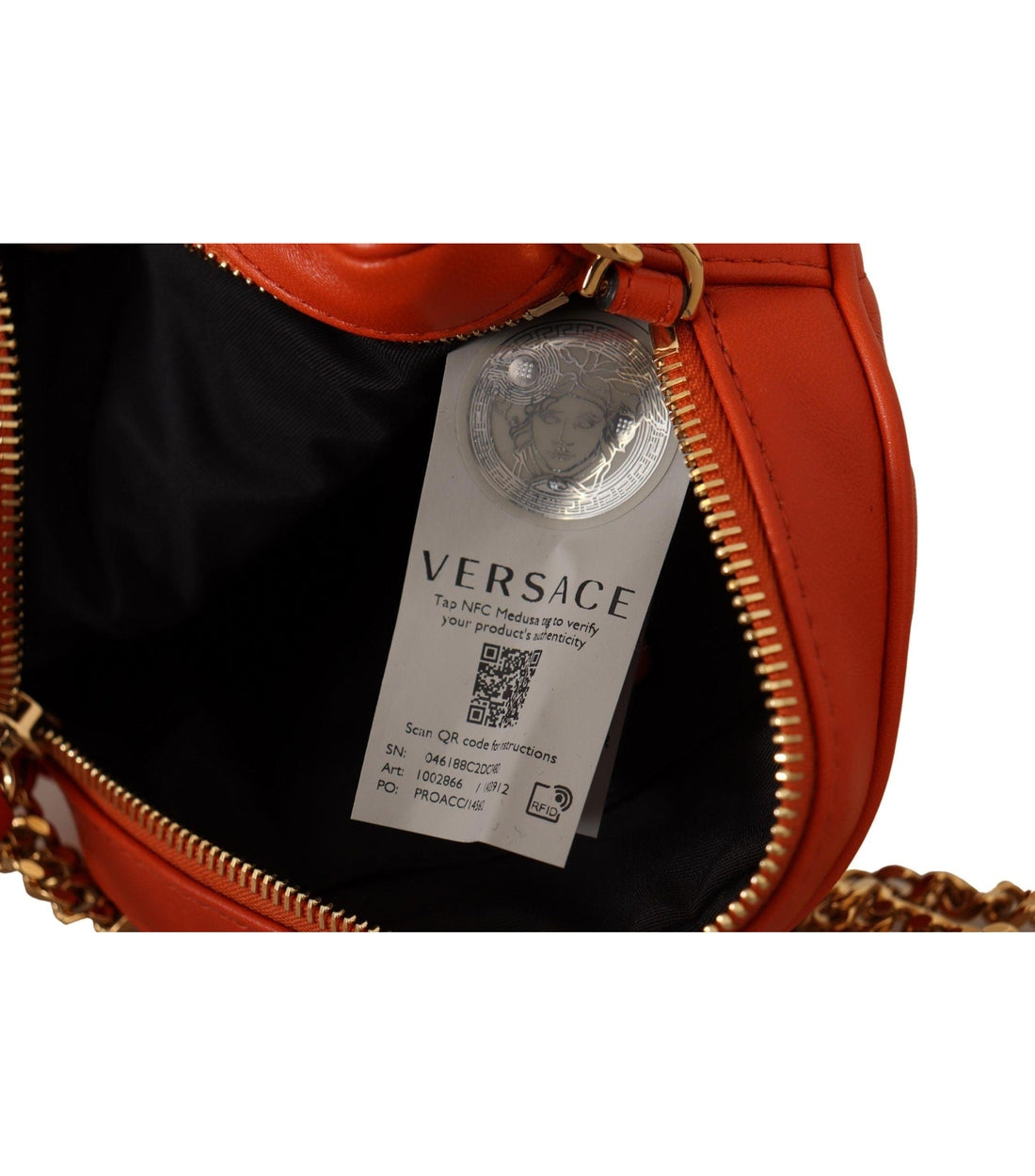 Versace Nappa Leer Medusa Schoudertas