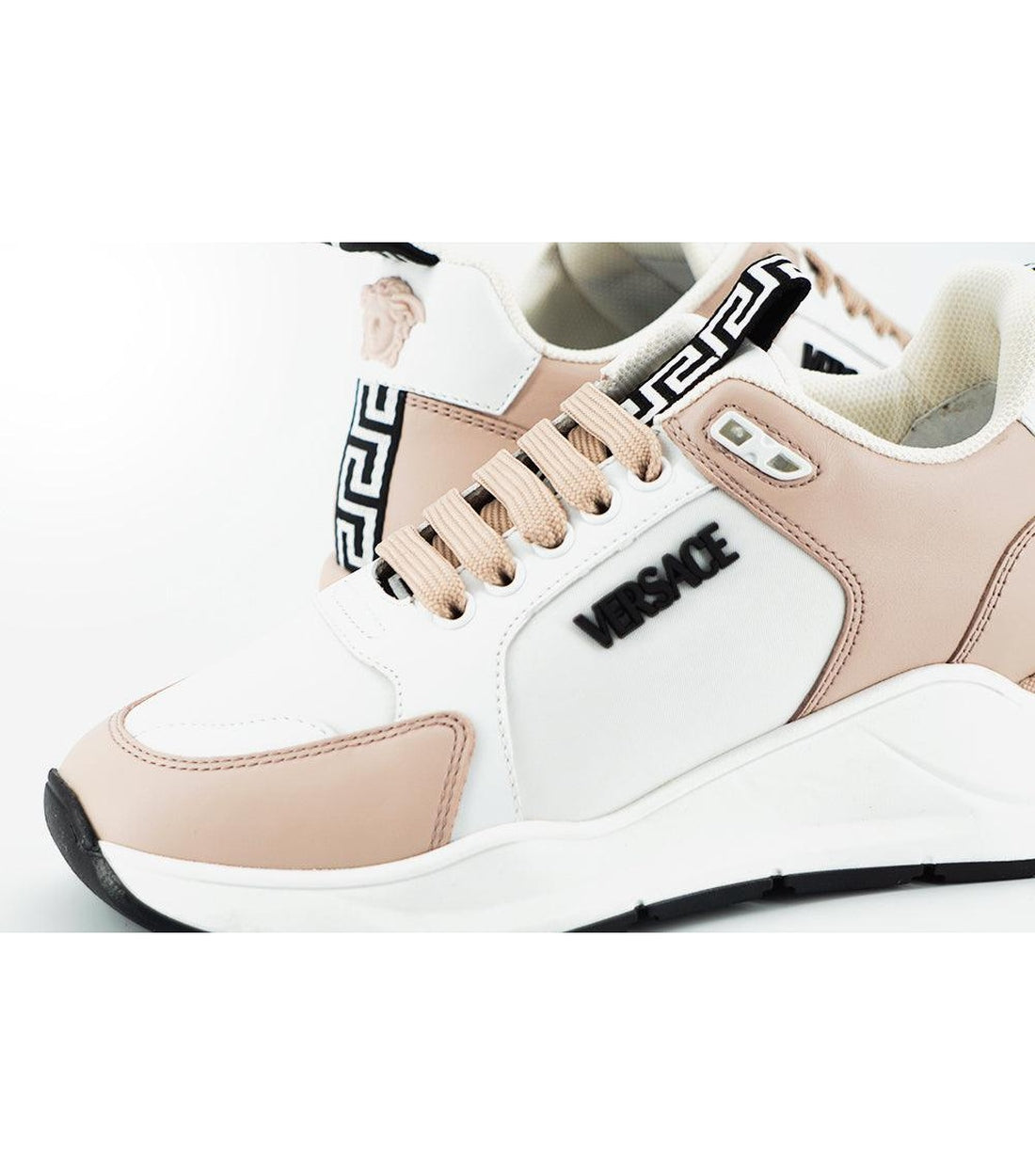 Versace Kalfsleer Sneakers Roze