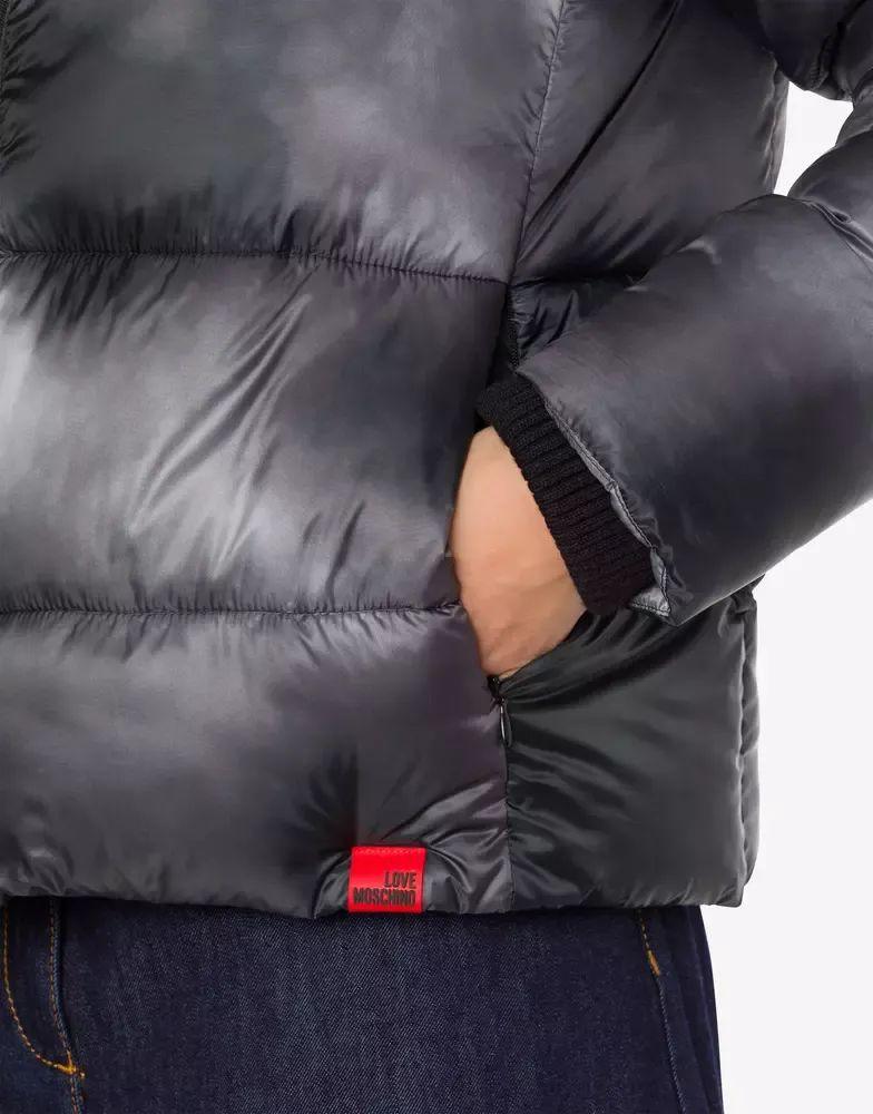 Love Moschino Grijs Puffer Jas