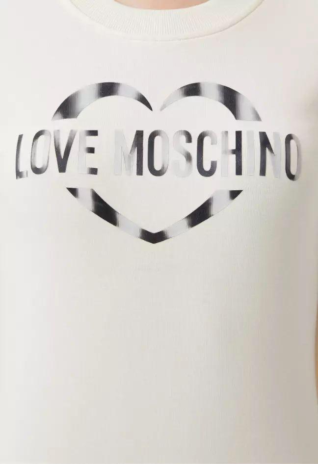 Love Moschino Wit Jurk