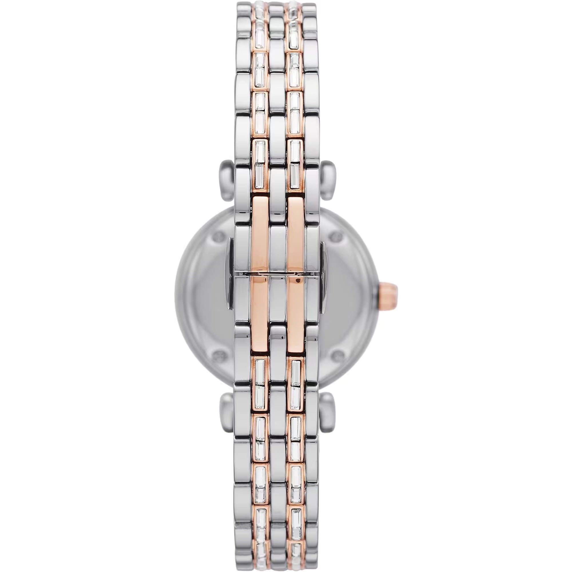 Emporio Armani Zilver Staal Quartz Dames Horloge